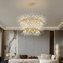 Axyaa LED Chandelier Staircase Pendant Light for Living & Dining Room Lighting