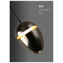 Axyaa LED Pendant Lamp: Creative Decor Chandelier for Bedroom, Restaurant, and Bar Counter
