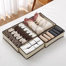 Axyaa Underwear Sock Organizer Drawer - Clothes Storage Box Compartment