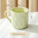 Axyaa Elegant Ceramic Mug Set - Stylish & Functional Coffee Cup in Light Luxury Style