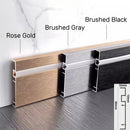 Axyaa LED Skirting Line Aluminum Profiles Conner Baseboard for Stair Floor Wall Decor