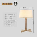 Axyaa Wabi-sabi Solid Wood Floor Lamp LED E27 Zen Art Decor Corner Stand Lighting