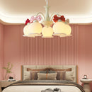Axyaa Pink Bow Eye Protection Ceiling Pendant Lamp