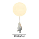 Axya Kids Cartoon Bear Ceiling LED Light Fixture for Bedroom Decor