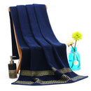 Axyaa Adult Bath Towel: 100% Cotton, Absorbent & Soft for Bath, Beach, or Car Washing