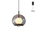 Modern Marble Glass Pendant Light by Axyaa for Bedroom, Living Room & Dining Table
