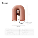 Axyaa Nordic U-shaped Water Pipe Chandelier: Rotatable LED Lighting Fixture