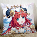 Axyaa Genshin Impact Anime Body Pillow Cover for Bed Decor & Sofa Fall Decor