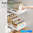 Axyaa Under Sink Organizer Slide Out Drawer for Kitchen Storage Rack