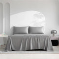 Axyaa 100% Organic Bamboo Silky Bed Sheet Set - Luxuriously Soft Hotel Bedding