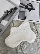 Axya Marble Tray: Retro Art Jewelry Storage, Entryway Decor, Tabletop Ornament