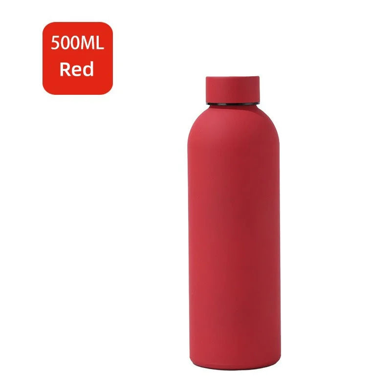 Axyaa 500ml Stainless Steel Vacuum Insulated Thermos Cup - Hot & Cold Sports Travel Mug