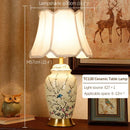Axyaa Ceramic LED Table Lamp | Modern Luxury Desk Light for Home Living Room