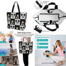 Axyaa Mickey Mouse Head Shoulder Bag - Large Capacity Stylish Women's Shopping Bag
