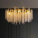 Axyaa Gold Aluminium Branch Pendant Light - Modern Indoor LED Chandelier