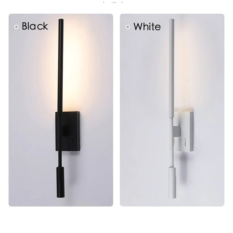 Axyaa Nordic LED Wall Lamp 7W 3W  Bedside Spotlight Chandelier