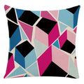 Axyaa Geometric Pattern Linen Pillowcase 45*45cm