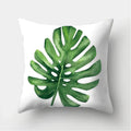 Axyaa Tropical Leaf Cactus Monstera Cushion Cover 45*45cm - Decorative Pillowcase