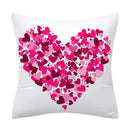 Axyaa Heart Print Cushion Covers Set - 45*45cm