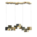 Axyaa Nordic Cube Chandelier: Modern, Simple & Unique Lighting for Restaurant, Cafe, or Bar.
