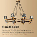 Axyaa European Retro Copper Pendant Light for Modern Dine & Living Room Decor