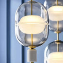 Axyaa Nordic Bedhead Chandelier: Modern Minimalist Lighting for Home, Restaurant, Bar