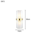 Axyaa Crystal Wall Lamp: Modern Light Luxury for Living Room, Bedroom, Corridor