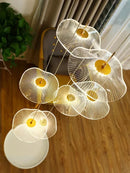 Axyaa Modern Acrylic LED Chandelier for Home Decoration Lighting