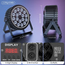 Axyaa RGBW LED Par Lights for Stage, Concert, Wedding, Bar - 4PCS