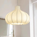 Axyaa Sabi Silk Suspension Light: Retro French Onion Style for Bedroom, Restaurant, Study