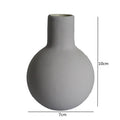 Axyaa Mini Ceramic Vase for Dried Flowers and Hydroponic Home Decor