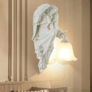 Axyaa Modern Angel Wall Light LED Gold Resin Sconce Lamp