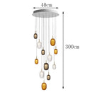 Axyaa Modern LED Pendant Chandeliers for Living and Dining Room Lighting