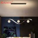 Axyaa LED Pendant Lamps Dimmable Chandelier for Home Lighting Fixture