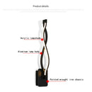 Axya Wave Design LED Wall Lamp - 16W Iron Sconce for Home Decor