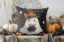 Halloween Ghosts Stars Bat Pillow Cover by Axyaa: Sofa Bedroom Car Cushion Cover