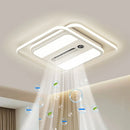 Axyaa LED Bladeless Fan Light, Modern Minimalist Integrated Ceiling Light