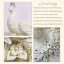 Axyaa Peacock Wall Lamp for Living Room Bedroom Sconce Light
