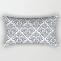 Axyaa Nordic Grey White Geometric Square Pillowcase for Home Decor