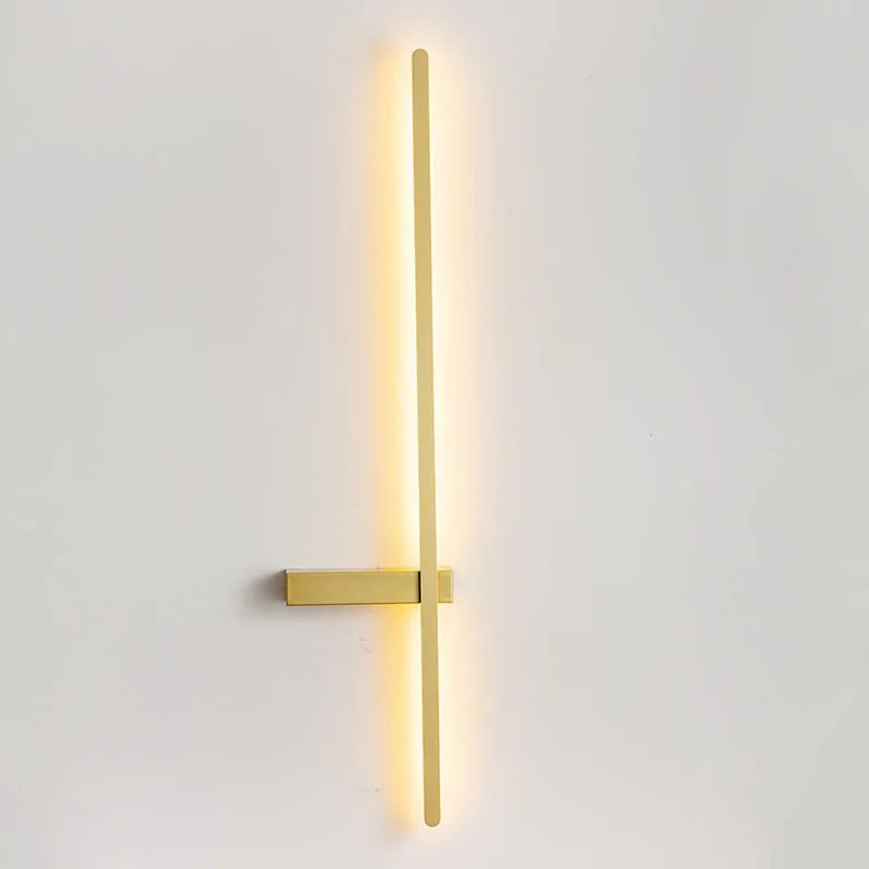 Axyaa Nordic Linear Wall Lamp for Bedroom Living Room Aisle Stairwell Lighting