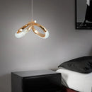 Axyaa Modern Crystal Chandelier Fan with Remote Control and LED - Dimmable Luxury Ceiling Fixture