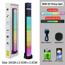 Axyaa RGB Sound Control Double Sided Pickup Light with APP Control for Gaming