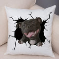 Axyaa Cute Dog Print Pillow Case for Home Decor and Comfort