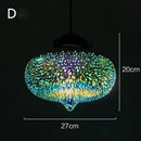 Axyaa Deluxe Glass Sky Chandelier Pendant Lamp for Kitchen Bar & Restaurant