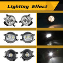 Axyaa LED Fog Lamps DRL for Toyota Corolla Axio 2018-2021 Headlights Halogen Covers