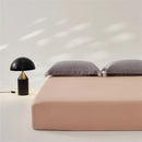 Axyaa Mulberry Silk Fitted Bed Sheet 140/160x200 - Premium Smooth Mattress Cover