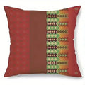 Colorful Geometric & Floral Patterned Pillow Cover by Axyaa for Sofa, Bedroom, Car