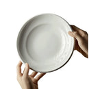 Axyaa High-End Ceramic Soup Plate for Hotel Dining, B&B, and Restaurant