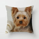 Axyaa Cute Dog Print Pillow Case for Bedroom Sofa Car Decor