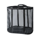 Axyaa Mesh Laundry Basket: Large Capacity, Portable, Foldable, Wall Hanging Design Home Organizer